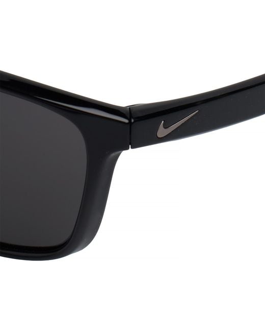 Nike Black Essential Endeavor Ev1122 Rectangular Sunglasses For for men
