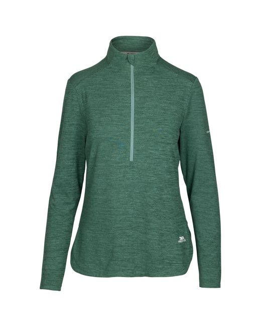 Trespass Green Ladies Kansas Active Top Mist Marl)