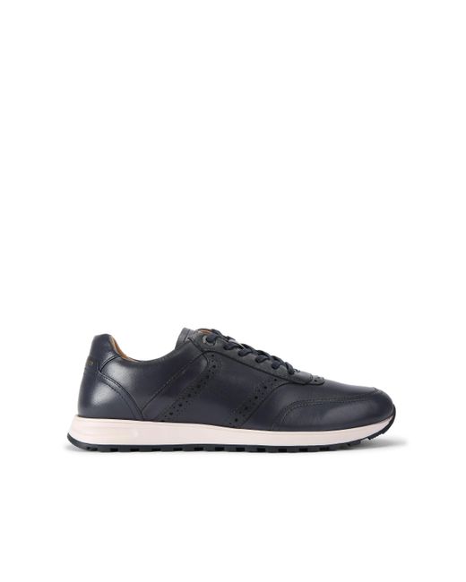 KG by Kurt Geiger Blue Leather Blaze Hybrid Sneakers for men
