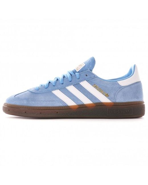 adidas Spezial Light Blue Trainers - Sky Leather for Men | Lyst UK