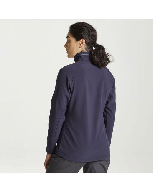 Craghoppers Blue Ladies Expert Basecamp Soft Shell Jacket (Dark)