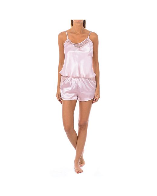 Kisses&Love Red 2200 Round Neck Suspender Pajamas