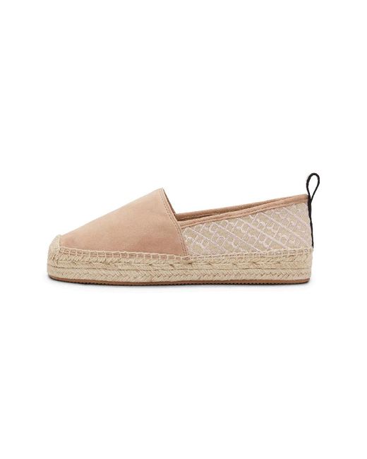 Boss Natural Madeira Suede Slip On Shoes