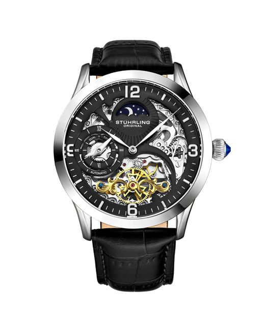 Stuhrling Gray Special Reserve 3921 Automatic 44Mm Skeleton for men