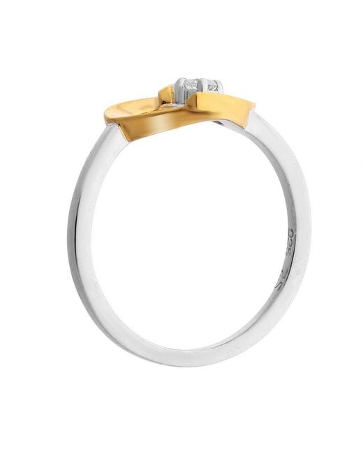 Orphelia Metallic 925 Sterling Ring