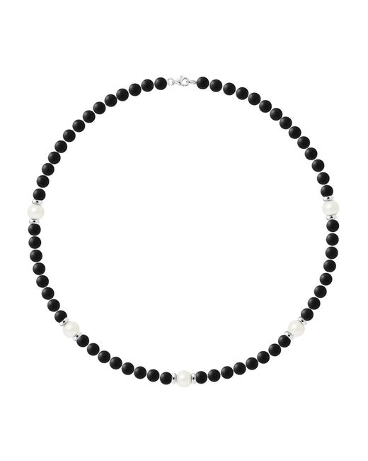 Rodney & Rolf Black Necklace Sterling 925 Newport