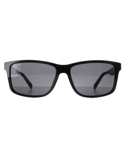 Ferragamo Black Rectangle Sf938S for men