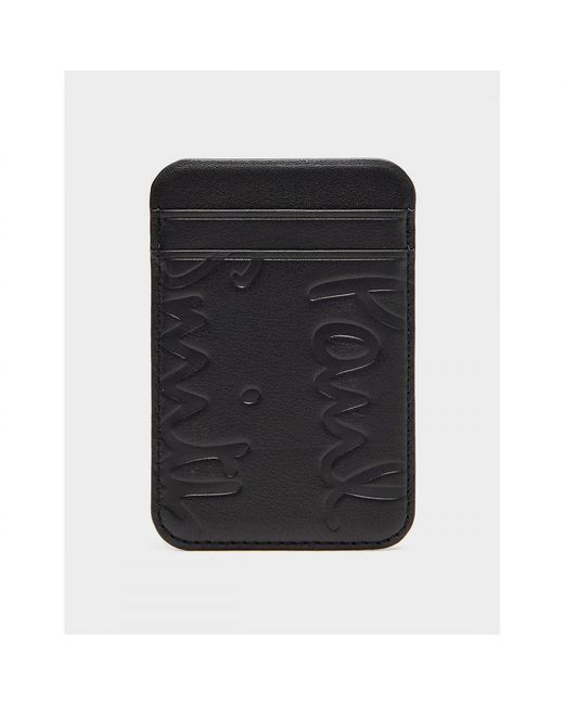 Paul Smith Accessoires Magsafe Magnetische Iphone Portemonnee In Zwart in het Black voor heren