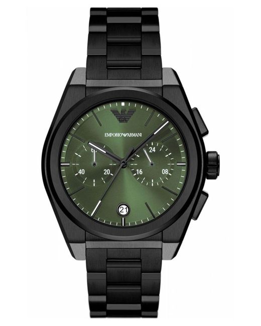 Emporio Armani Green Federico Watch Ar11562 Stainless Steel (Archived) for men