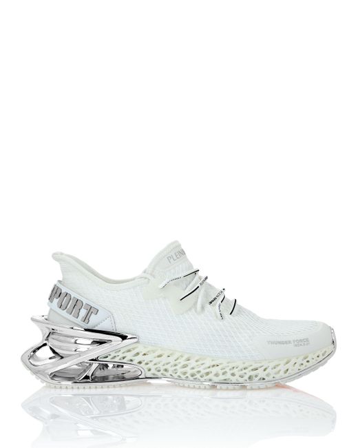 Philipp Plein Hardloopschoen Thunder Force Genx in het White