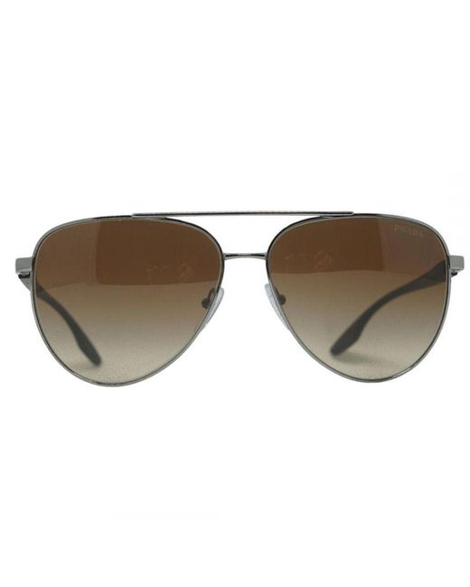 Prada Sport Brown Ps52Ws 5Av02P Sunglasses for men