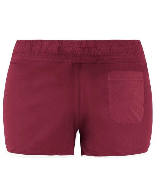 Champion Red Logo Shorts