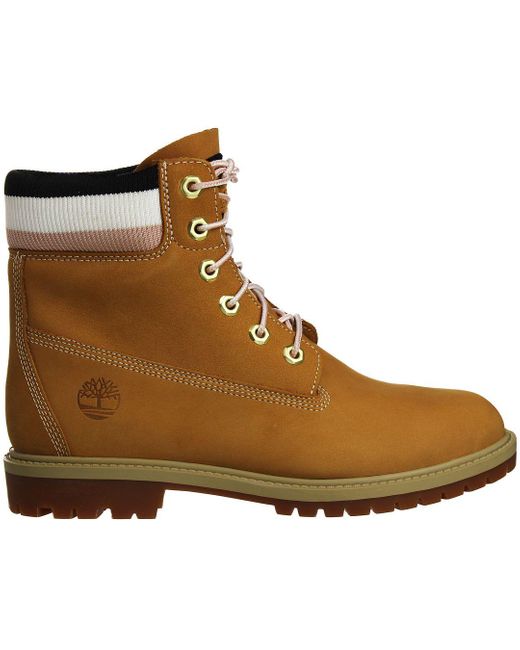 Timberland Brown 6Inch Heritage Cupsole Boots