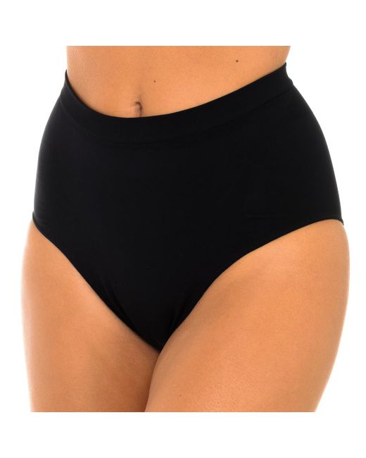 Intimidea Black Seamless Hips And Buttocks Girdle Panties 310473