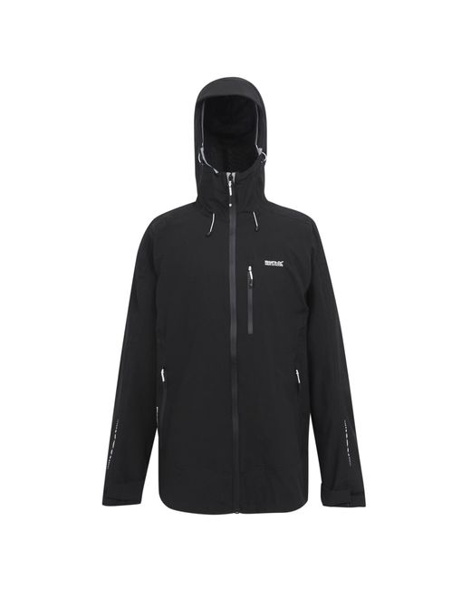 Regatta Black Okara Waterproof Jacket for men