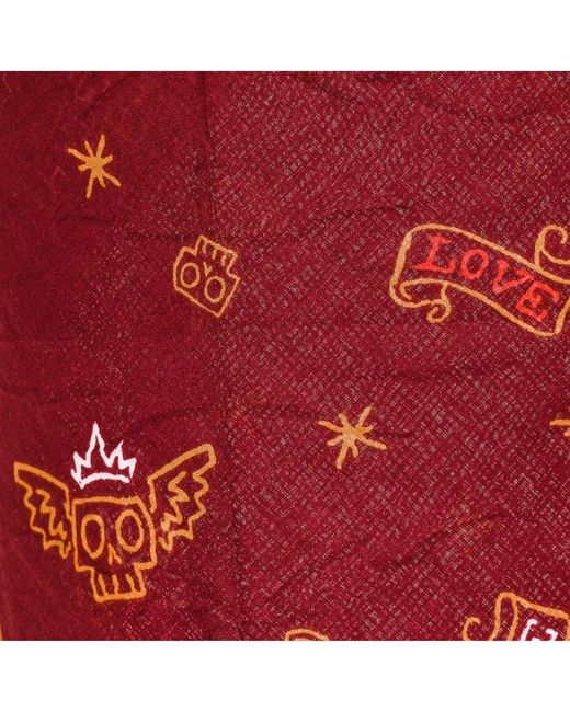 Buff Red Multipurpose Soft Fabric Half-Season Bandana 61700
