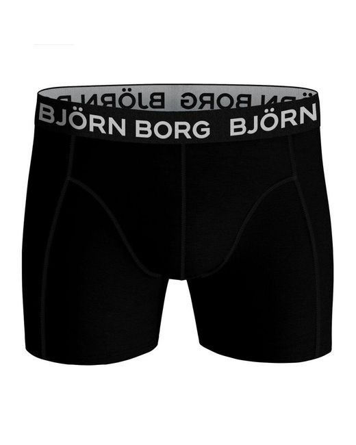 Björn Borg Black Björn Borg- 5 Pairs Boxer Briefs for men