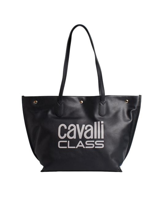Roberto Cavalli Black Azzurra Shopper Tasche Cchb01722 Für Damen