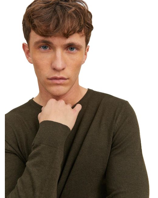Jack & Jones Green Sweater for men