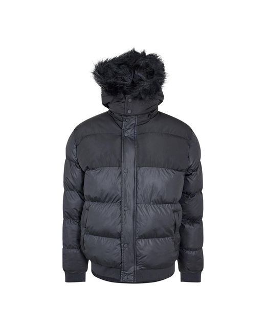 Criminal Damage Blue Polar Jacket for men