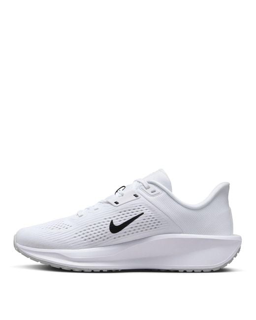 Nike White 6 Road Running Shoes