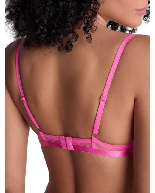 Aubade Pink Rules Of Attraction Half Cup Bra