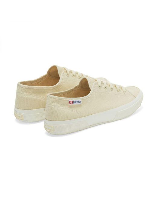 Superga White Ladies 2725 Trainers Light Eggshell/Avorio Nude)