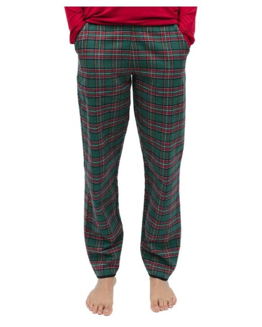 Cyberjammies Green 9841 Whistler Pyjama Bottoms Cotton