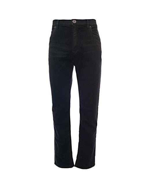 Balmain Blue Regular Denim Pants for men