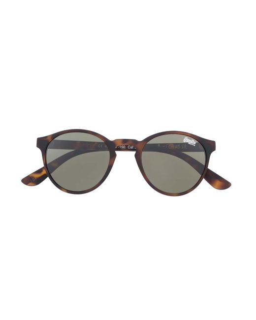 Superdry Gray Round Matte Tortoise Sds Saratoga