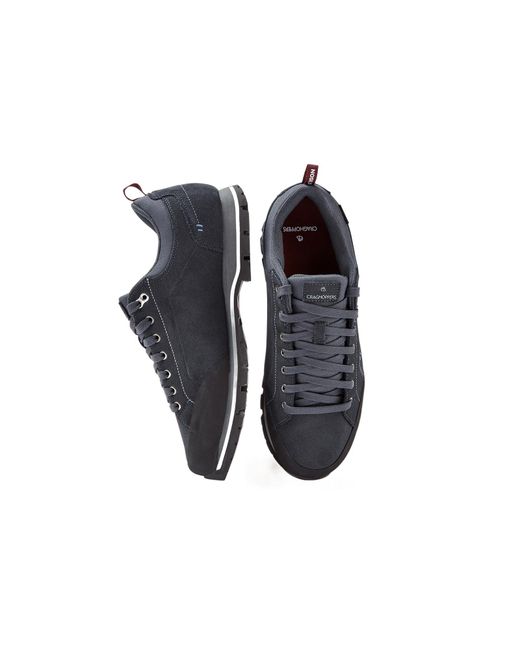 Craghoppers Black Onega Eco 2 Waterproof Trail Shoes for men