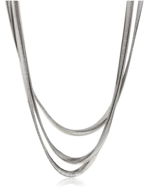 Tommy Hilfiger Metallic Stainless Steel Necklace
