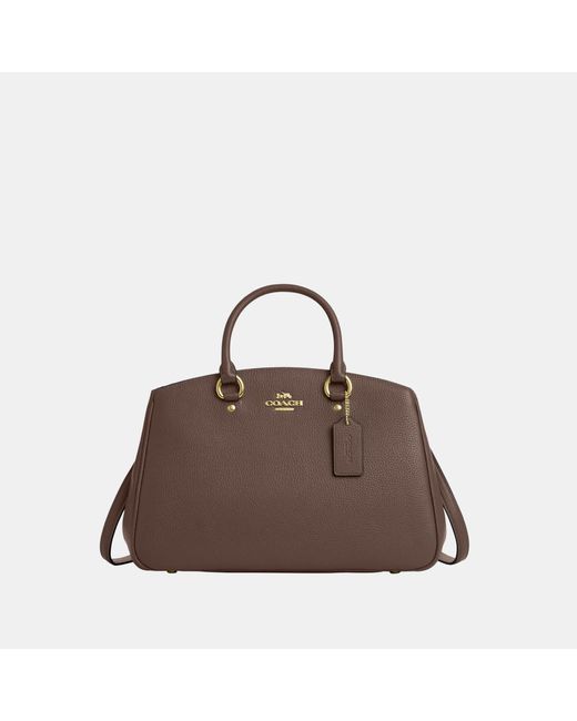 COACH Brown Savannah Carryall