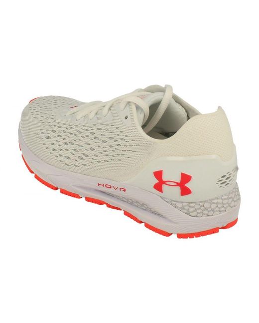 Under Armour White Hovr Sonic 3 Trainers