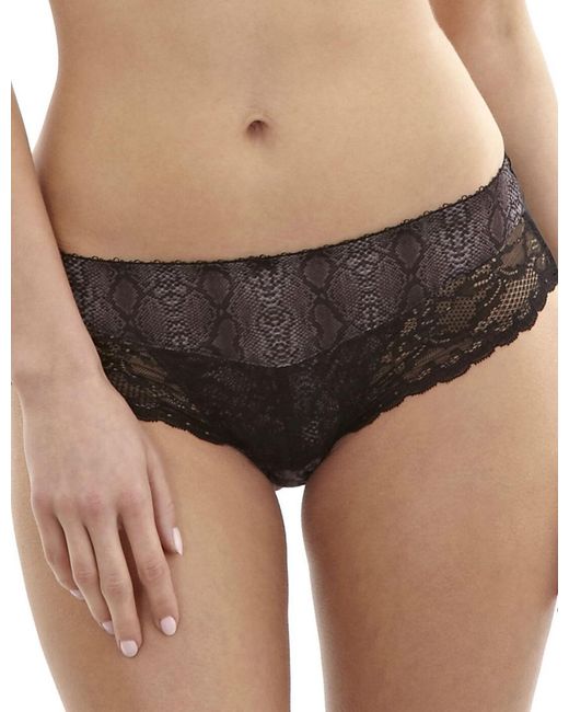 Panache Black Jasmine Brief