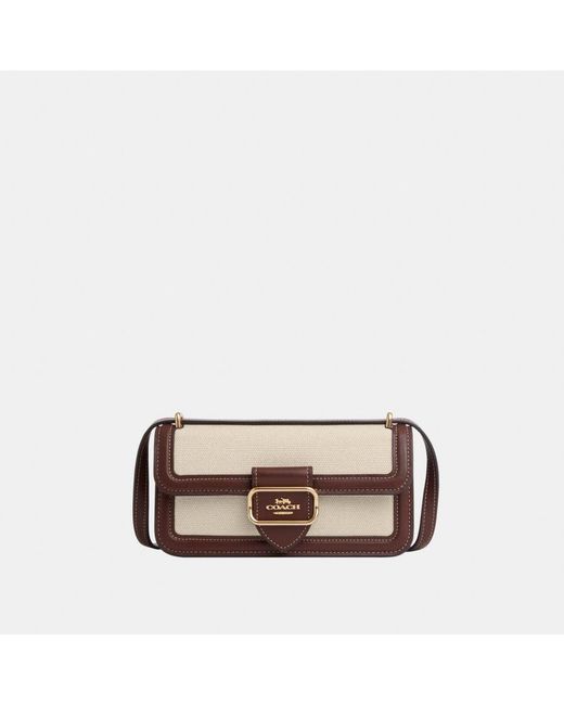 COACH White Morgan Crossbody