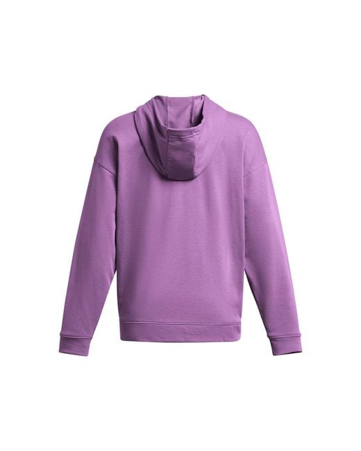 Under Armour Purple Terry Os Hoody