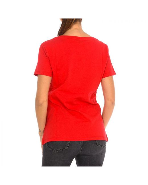 North Sails T-shirt Met Korte Mouwen Voor 9024310 in het Red