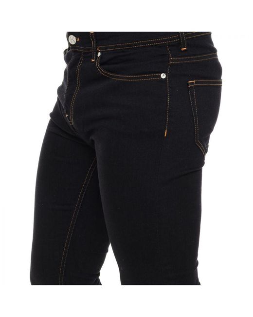 Karl Lagerfeld Black Long Pants 265840 for men