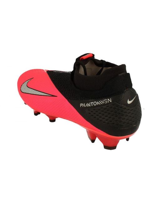 Nike Red Phantom Vsn 2 Elite Df Fg Football Boots for men