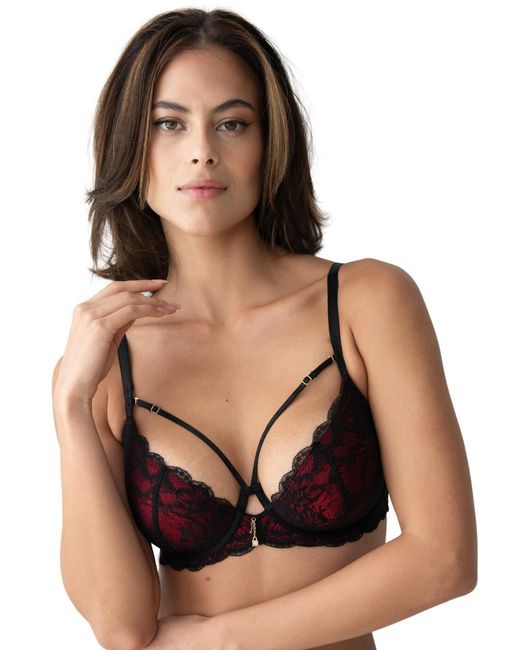 Pour Moi Black Desire Padded Bra
