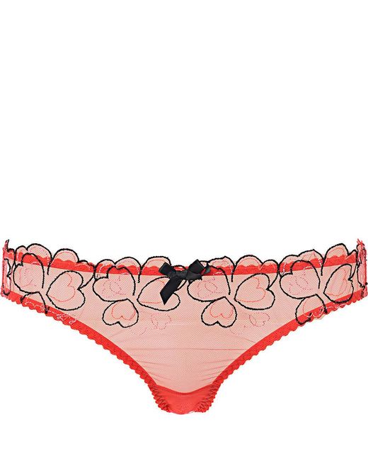 Agent Provocateur Pink Maysie Sheer Brief