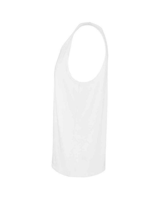 Sol's White Adult Crusader Organic Cotton Tank Top