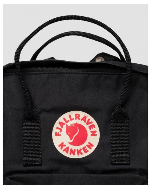 Fjallraven Black Kanken Classic Backpack