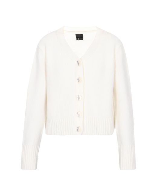 Dreimaster Vest Wolwit in het White