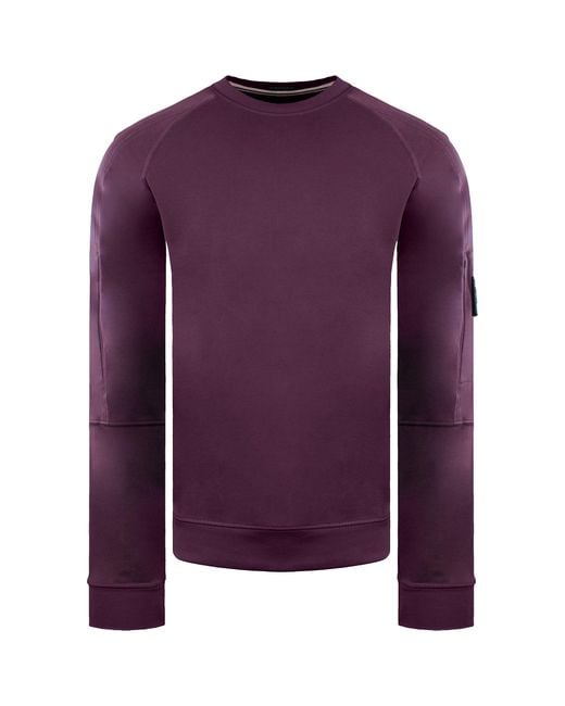 Weekend Offender Purple Cali Dark Grape Sweater for men