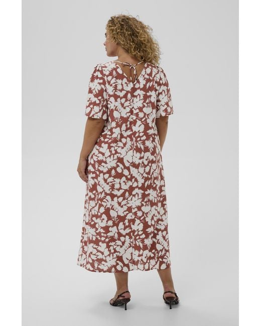 Kaffe Jurk Kcevia Jurk A-Shape in het Multicolor