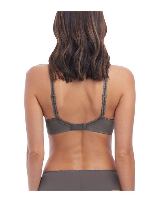 Wacoal Gray Lace Essentiel T Shirt Bra