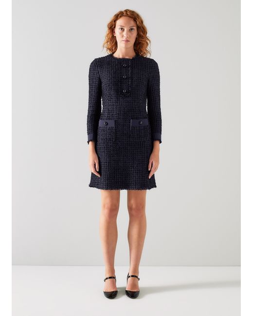 L.K.Bennett Blue Hanna Dresses