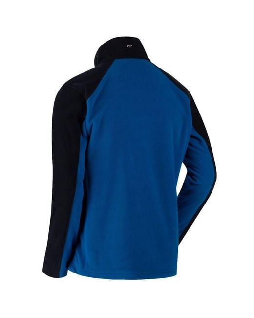 Regatta Blue Great Outdoors Hedman Ii Two Tone Full Zip Fleece Jacket for men